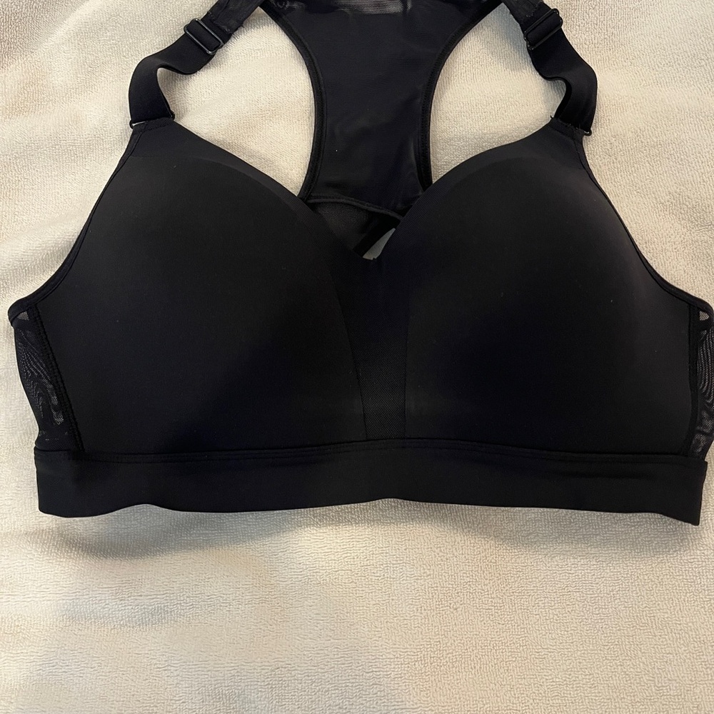 Spyder Black Racerback Wireless Sports Bra